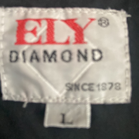 Western Embroidered Ely Diamond sz L Snap Shirt - Picture 8 of 9